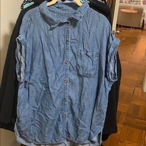 American Eagle Chambray Shirt